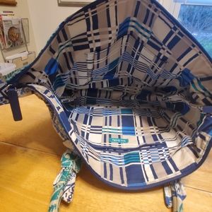 Vera Bradley Santiago Cotton Hadley Satchel Purse